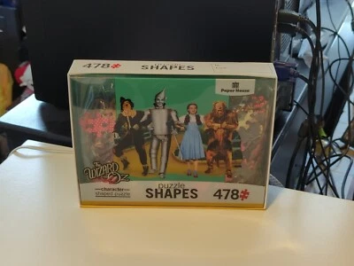 Paper House 478pc The Wizard Of Oz Character Shaped Puzzle! Size 33 x 27 in - Image 1 of 4
