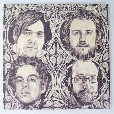 Monsters Of Folk Rare OOP Gatefold 2x Clear Blue Vinyl Record RSD 2010 Near Mint - Image 1 of 4