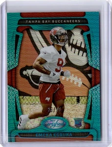2025 Panini Certified #197 Emeka Egbuka Mirror Teal #/75 - Picture 1 of 2