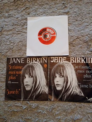 JANE BIRKIN & SERGE GAINSBOURG - JE T'AIME  MOI NON PLUS  3  7" SINGLES  - Image 1 of 4