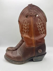 Bota de Trabajo Doble H Buckaroo Cuero Talla 8.5M Mujer (5154) Marrón - Imagen 1 de 8