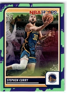 2023-24 Hoops Haunted Hoops #192 Stephen Curry Slime - Picture 1 of 2