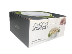 Tazón de nuez/oliva contemporáneo Joseph Stone color 6,5" x 5,5" nuevo en caja - Imagen 1 de 7