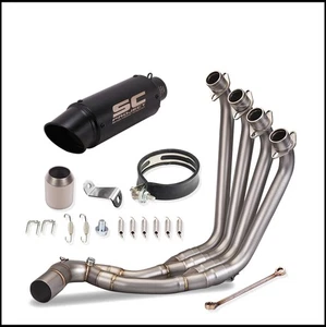 For Honda CB650R/F CBR650R/F 2021-2025 Complete Exhaust System Header Pipe - Picture 1 of 9