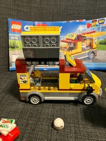 Lego City pizza van set 60150 retired set used complete with instructions 