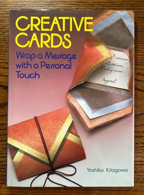 Vintage 1987 First Edition HC w/ Dust Jacket Creative Cards by Yoshiko Kitagawa - Image 1 of 4