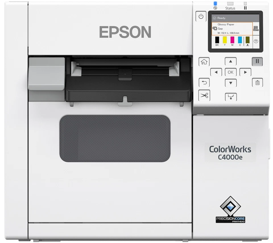 Epson ColorWorks CW-C4000E (BK) - Etikettendrucker, Farbe, Kundenretour 20733934 - Bild 1 von 1