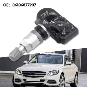 High Grade Tire Pressure 1x Sensor Monitoring System ABS Black For Mercedes-Benz - Picture 1 of 7