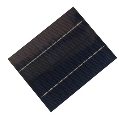 5W 12V Solarpanel mit Low Light Ladung für 9V 12V Batterie 110X136MM - Bild 1 von 4