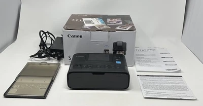 Canon SELPHY CP1300 Wireless Compact Photo Printer Black WiFi w/ Power Cord READ - Image 1 of 4