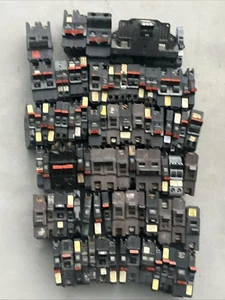 Lot 95+ Federal Pacific flawed untested Circuit Breakers 15A-200A AS IS ~23 lbs - Picture 1 of 13