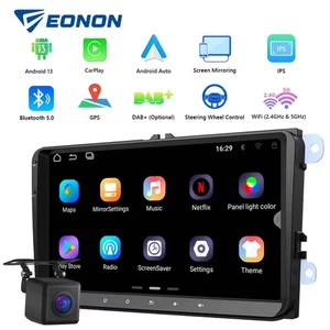 Android 13 9" Autoradio GPS Navi CarPlay Für VW GOLF 5 6 Polo Touran Caddy Skoda - Bild 1 von 23