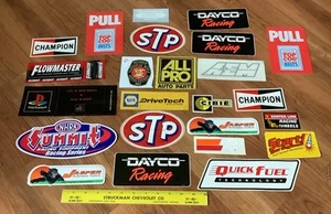 Large Lot Of Toolbox Decals Racing Stickers NHRA STP NRA Jasper Playstation #12 - Picture 1 of 8