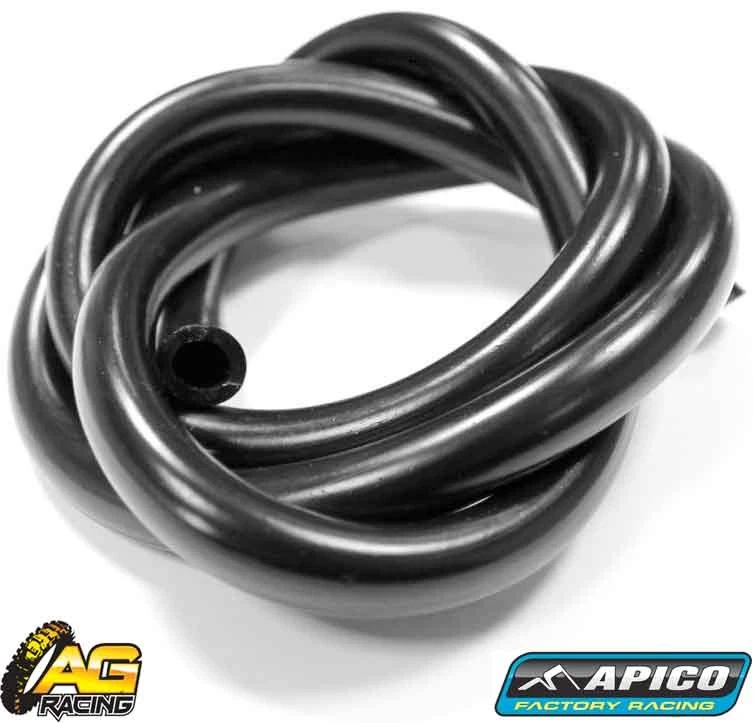 Apico Fuel Line Pipe Hose Black 6mm x 10mm 1 Metre Length Scooter Motorcycle - Image 1 of 1