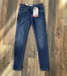 Levi's 710 Super Skinny Blue Jeans (W22 L23) Size 7 Reg Girls - Picture 1 of 9