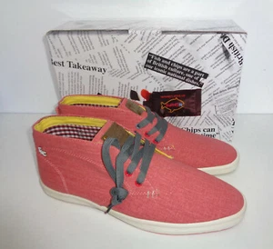 Base London Mens Coral Mid Casual Trainers Ankle Boots Shoes New UK Size 9