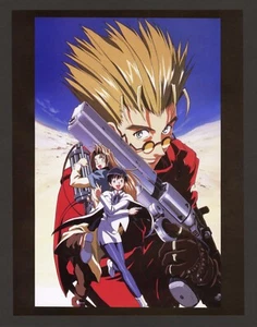 Trigun Anime Poster Wall Art Print 1998 Vash the Stampede - High Quality (B) - Picture 1 of 2