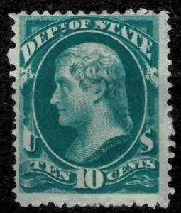 United States 1873 ☀ Dept. of State 10c / Mi 160 e ☀ MNG - Picture 1 of 2