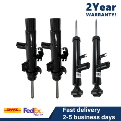 4x Amortiguadores delanteros traseros con eléctrico para BMW F30 320i 335i 328i 430i tracción trasera  Foto 1 de 4