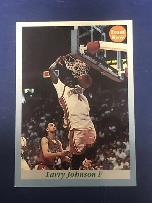 1991-92 Front Row Premier Larry Johnson #81 Rookie RC - Image 1 of 2