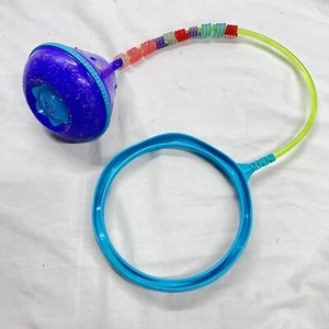 Vintage Skip It Challenge Toy Teal Purple Skipit Jump Hop Kids Game Hasbro 2004 - Picture 1 of 9