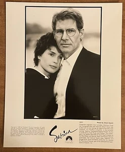1995 Harrison Ford & Julia Ormond Sabrina Movie Film Press Photo 8x10” - Picture 1 of 2