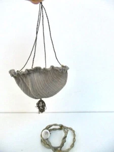 SUSPENSION DE MAISON DE POUPÉE ANCIENNE AVEC SON FIL ET AMPOULE - ANNÉES 1920/30 - Picture 1 of 6