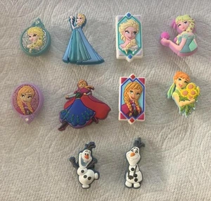 FROZEN JIBBITZ FROZEN SHOE CHARMS ELSA JIBBITZ ANNA JIBBITZ OLAF JIBBITZ - Picture 1 of 11