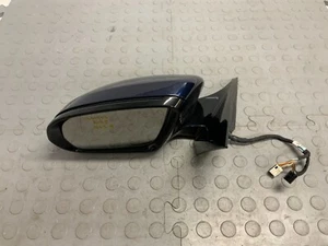 MERCEDES BENZ E-CLASS W213 AMG PASSENGER SIDE WING MIRROR IN BLUE- REF 5 - Picture 1 of 10