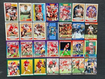 49ers CARDS Your Pick 1988-91 1992-93 to 1999 Topps Score Fleer UpDeck Pacific - Image 1 of 4