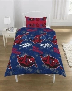 Marvel Spiderman Spider Bedding Duvet Cover 135x200 New - Picture 1 of 1
