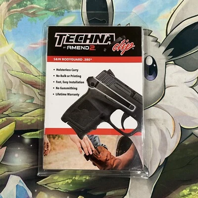 Amend2 Techna Clip Concealed Carry Smith & Wesson Bodyguard .380, Right - BDGBR - Image 1 of 2