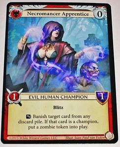 EPISCHES KARTENSPIEL 2015 Promo NEKROMANT LEHRLING NEU/KOSTENLOSER VERSAND Star Realms Magic - Bild 1 von 2