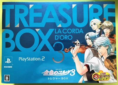 Kiniro no Corda 3 Treasure Box PS2 New Drama CD Soundtrack Art Book Photo  - Image 1 of 2