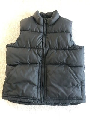 Old Navy Boys Medium (8) Frost-Free Quilted Vest – Black - Image 1 of 4