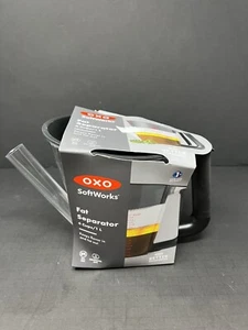 OXO Good Grips 4 Cup / 1 Liter Fat Separator BPA Free and Dishwasher Safe