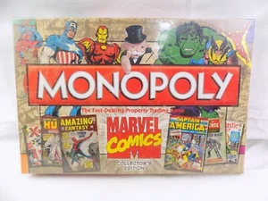 Brand New Monopoly Marvel Comics Collector's Edition Board Game - Picture 1 of 2