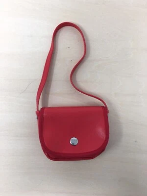 American Girl Doll Molly Red Purse AG tag Historical & More Meet Accessories - Image 1 of 4