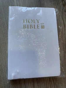 NEW The Holy Bible King James Version  Old & New Testament, White Cover, KJV, - Bild 1 von 2