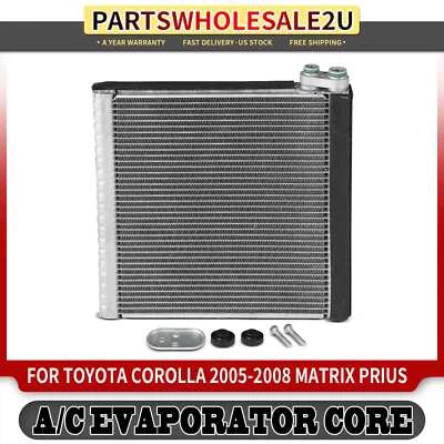 Núcleo evaporador de aire acondicionado delantero para Toyota Corolla Matrix 05-08 1,8 L Prius 04-09 1,5 L Foto 1 de 4