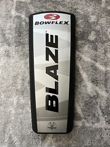 Bowflex Blaze Placard Plaque Sign Name Plate Replacement Part