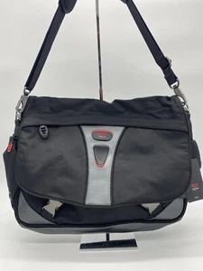 Tumi T-Tech Ballistic Nylon Small Expandable Messenger Bag Black 05508D - Picture 1 of 12