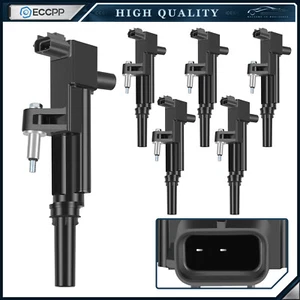 ECCPP 6 Ignition Coils For 2009-2012 Jeep Liberty 2011-2012 Ram 1500 3.7L V6 - Picture 1 of 7