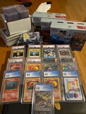 Huge Binder Collection Lot of Pokemon Cards Mixed WOTC vintage/midera/mdrn/slabs