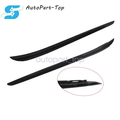 2PCS Front Windshield Molding Trim LH+RH For 2011-2014 Acura TSX NEW - Image 1 of 4