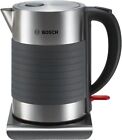 Bosch TWK7S05 1.7l 2200W Schwarz - Grau Wasserkocher (TWK7S05)