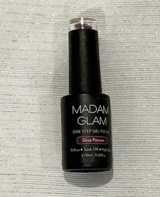 NEW MADAM GLAM Deep Passion One Step Gel Polish - 10 ML 0.34 Fl. Oz. - Image 1 of 3