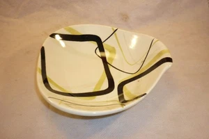 RED WING POTTERY SMART SET MCM SMALL FRUIT/DESSERT BOWL VINTAGE ATOMIC - Picture 1 of 12