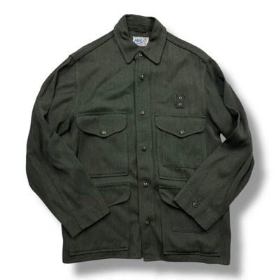 Chaqueta De Colección Años 50 60 Marca Hub Whipcord Cruiser Park Ranger 44 Verde Oscuro Foto 1 de 4