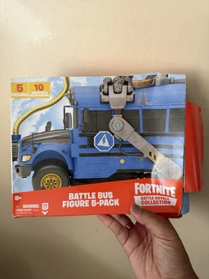 Fortnite Battle Royale Collection—Battle Bus Figure 5‑Pack O NIB - Image 1 of 4